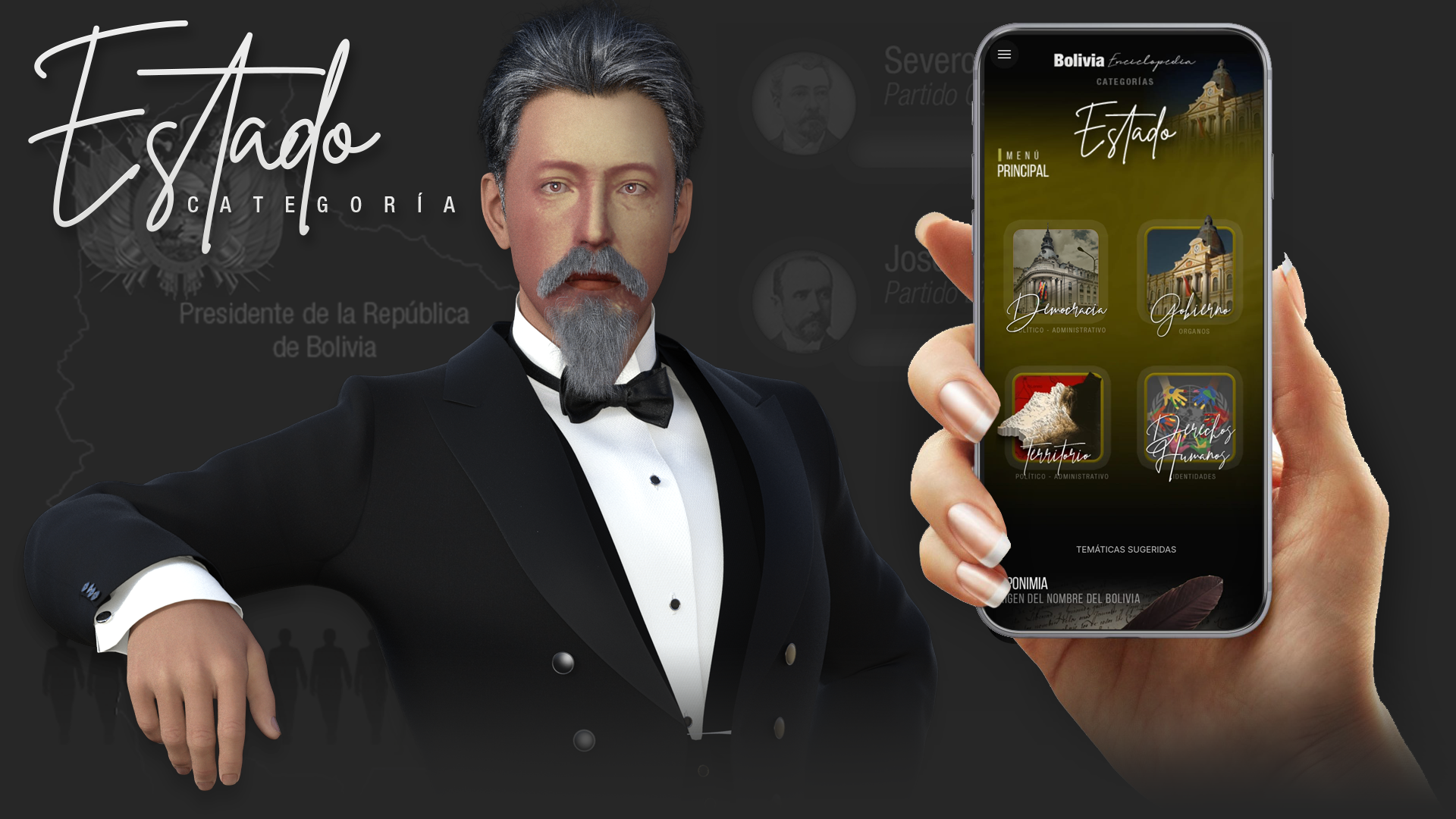 ©Saphistudios - App Bolivia enciclopedia – Categoría Estado