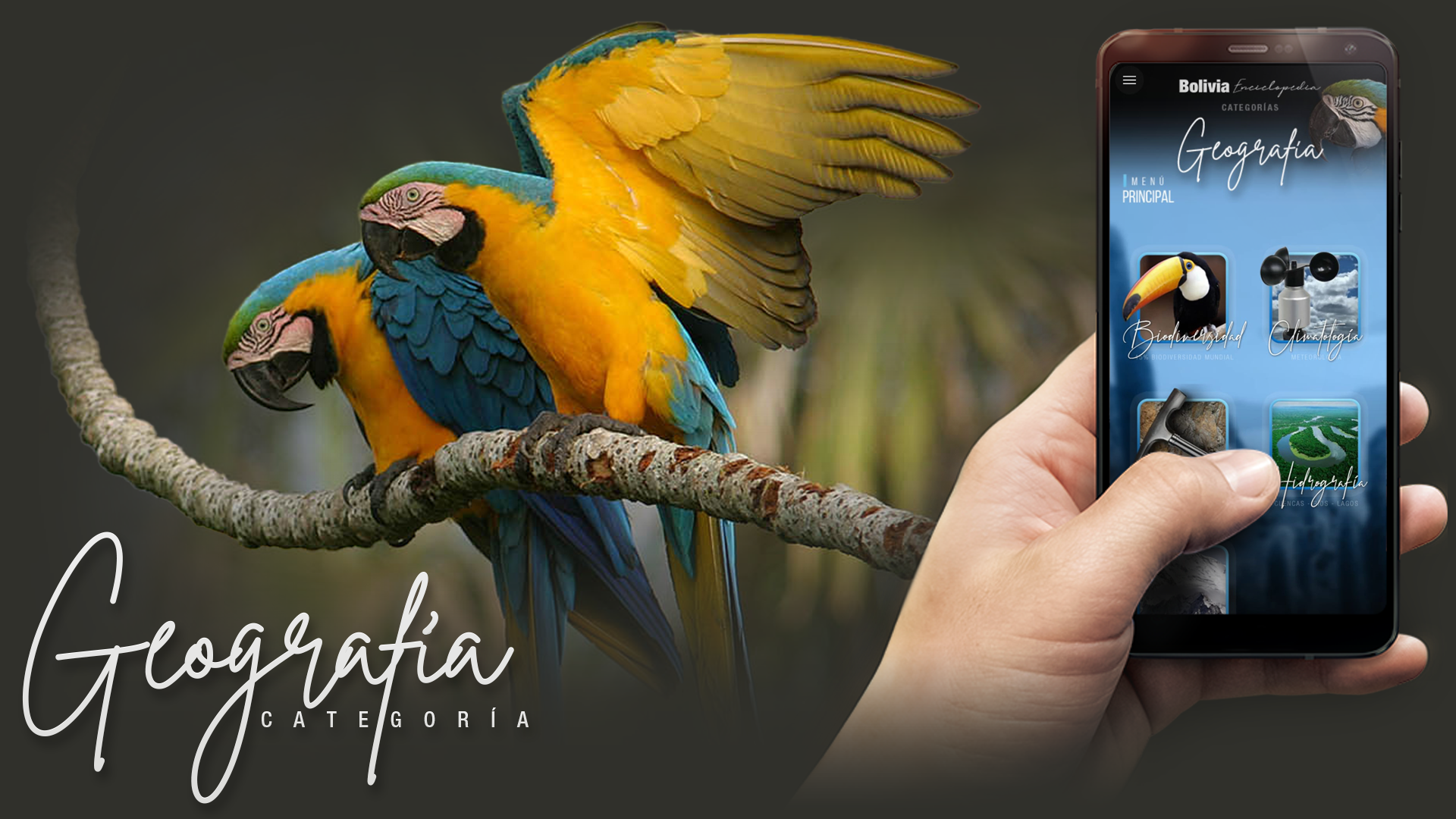 ©Saphistudios - App Bolivia enciclopedia – Categoría Geografía