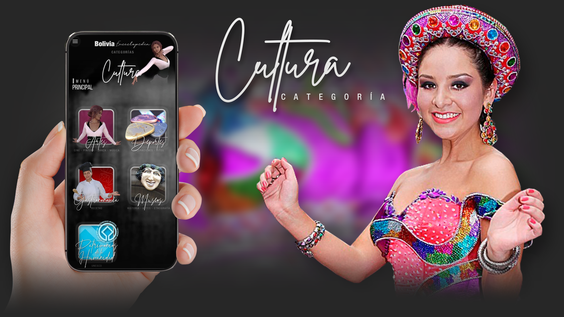 ©Saphistudios - App Bolivia enciclopedia – Categoría Cultura